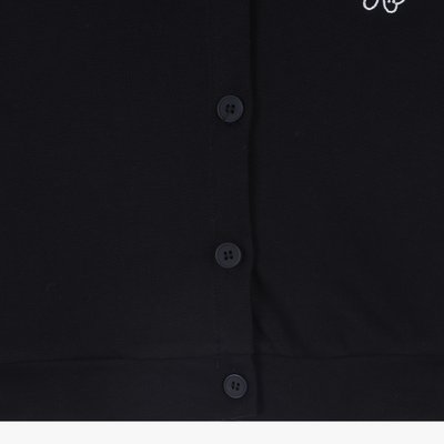 Cardigan - OHOO - BLACK