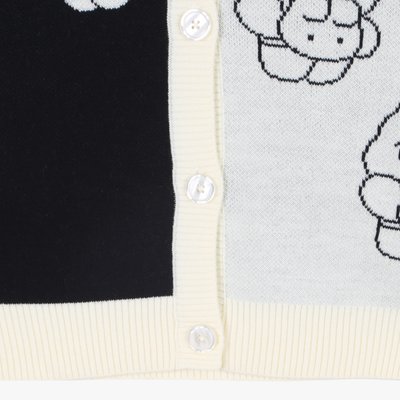 Cardigan - Roem Girls - BLACK -
