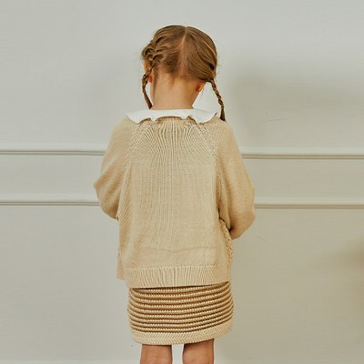 Cardigan - Milli Bam - CREAM