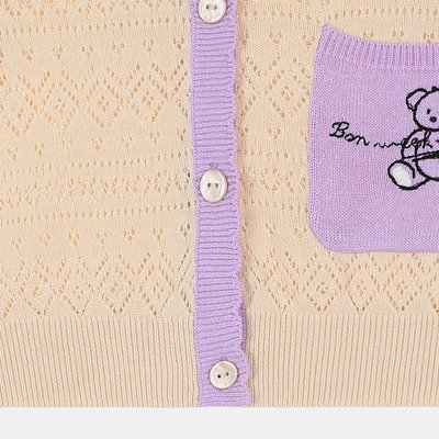 Cardigan - Milli Bam - CREAM -