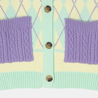 Cardigan - ILODILO - LIGHT BLUE -
