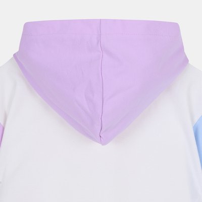 Sweat à capuche zippé - ILODILO - CREAM