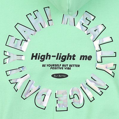 Sweat à capuche zippé - The Day Girl - MINT GREEN