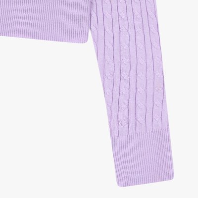 Cardigan - The Day Girl - LIGHT VIOLET