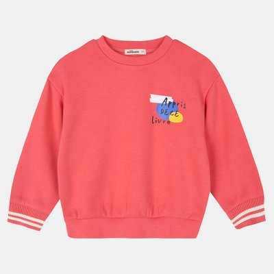 Sweat-shirt - Milli Bam - CORAL
