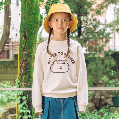 Sweat-shirt - OHOO - MUSTARD -
