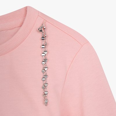 Sweat-shirt - The Day Girl - PINK