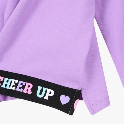Sweat-shirt - Roem Girls - Purple