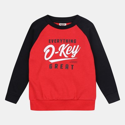 Sweat-shirt - Indigo Kids - TURQUOISE BLUE -