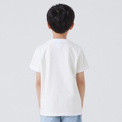 T-shirt à manches courtes - OHOO - BLUE -
