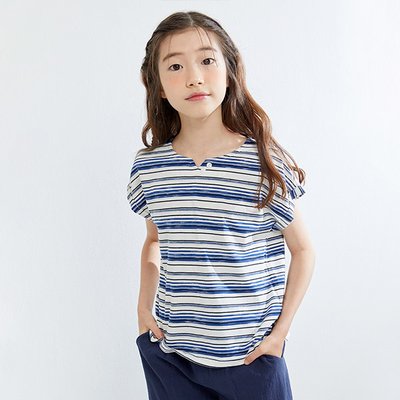 T-shirt à manches courtes - ILODILO - BLUE -