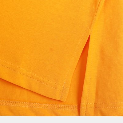 T-shirt à manches courtes - OHOO - ORANGE -