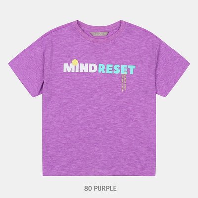 T-shirt à manches courtes - CINDY Kids - Purple -