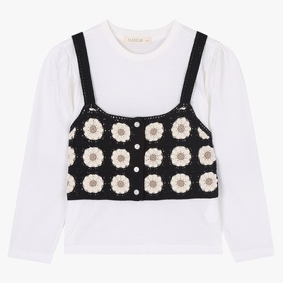 T-shirt à manches longues - ILODILO - CREAM