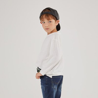 T-shirt à manches longues - Indigo Kids - IVORY