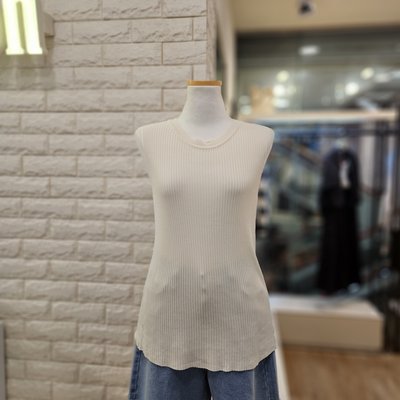 T-shirt sans manches - Collection Tendance - IVORY -