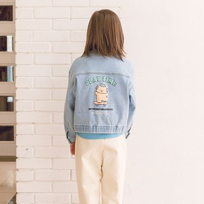 Blouson - OHOO - Indigo
