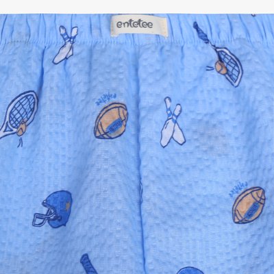 Ensemble pyjama - Entête - INDIAN BLUE