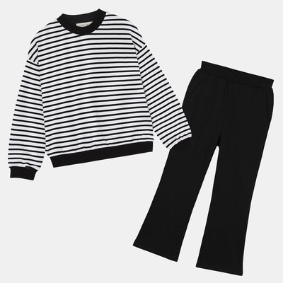 Ensemble sweat-shirt - ILODILO - BLACK -