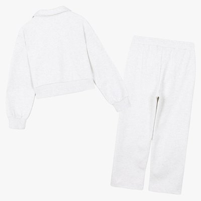 Ensemble sweat-shirt - The Day Girl - LIGHT MELANGE GREY