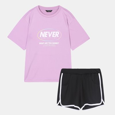 Ensemble sweat-shirt - The Day Girl - LIGHT VIOLET -