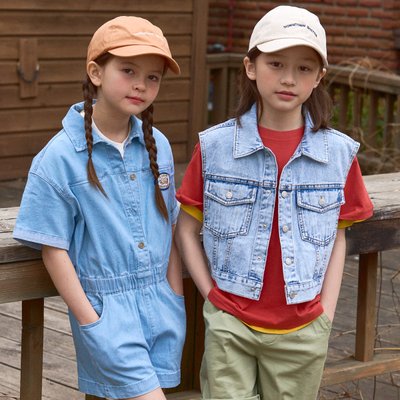 Gilet - OHOO - Indigo