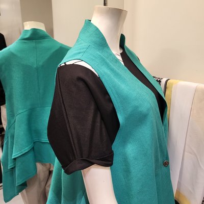 Gilet - CMCUBE - TURQUOISE BLUE -