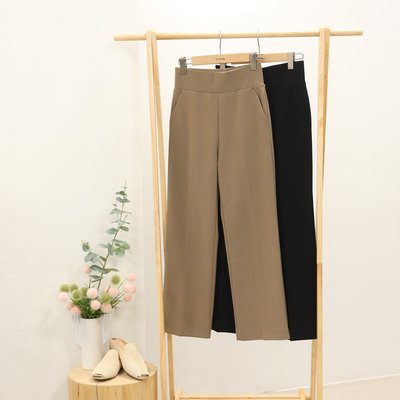 Pantalon - TUBE - DARK BEIGE -