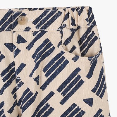 Pantalon en coton - Milli Bam - BEIGE -
