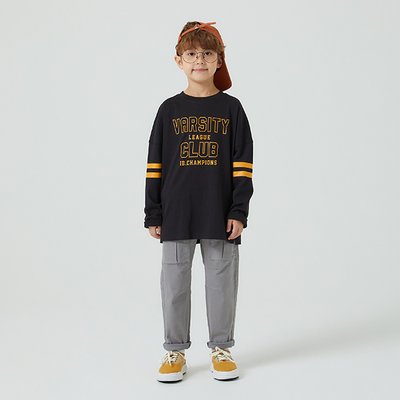 Pantalon en coton - Indigo Kids - BLACK