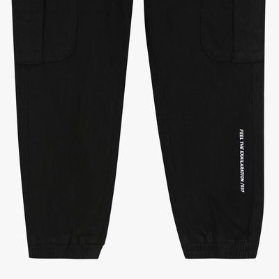 Pantalon en coton - USOL - BLACK