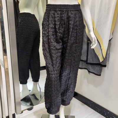 Pantalon en coton - CMCUBE - BLACK -