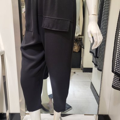 Pantalon en coton - CMCUBE - BLACK -