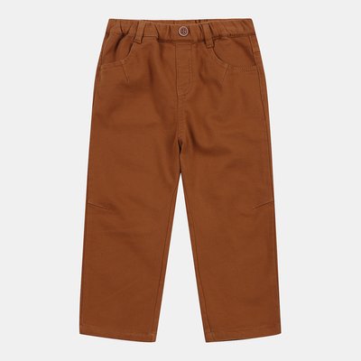 Pantalon en coton - Chic - CAMEL -