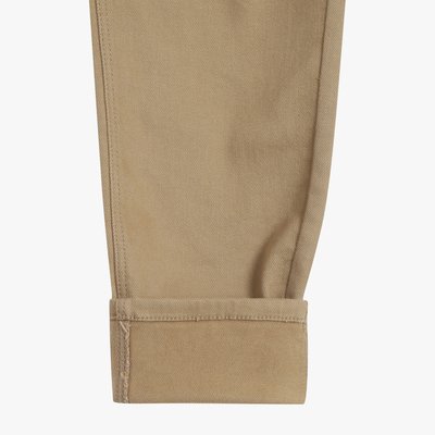 Pantalon en coton - USOL - DARK BEIGE -